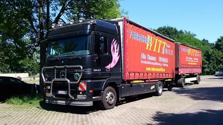 Lkw der Fahrschule Witt für die Berufskraftfahrer-Ausbildung